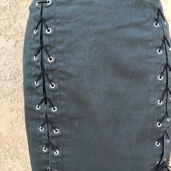 Wild Fable Lace Up Skirt - Picture 5 of 7